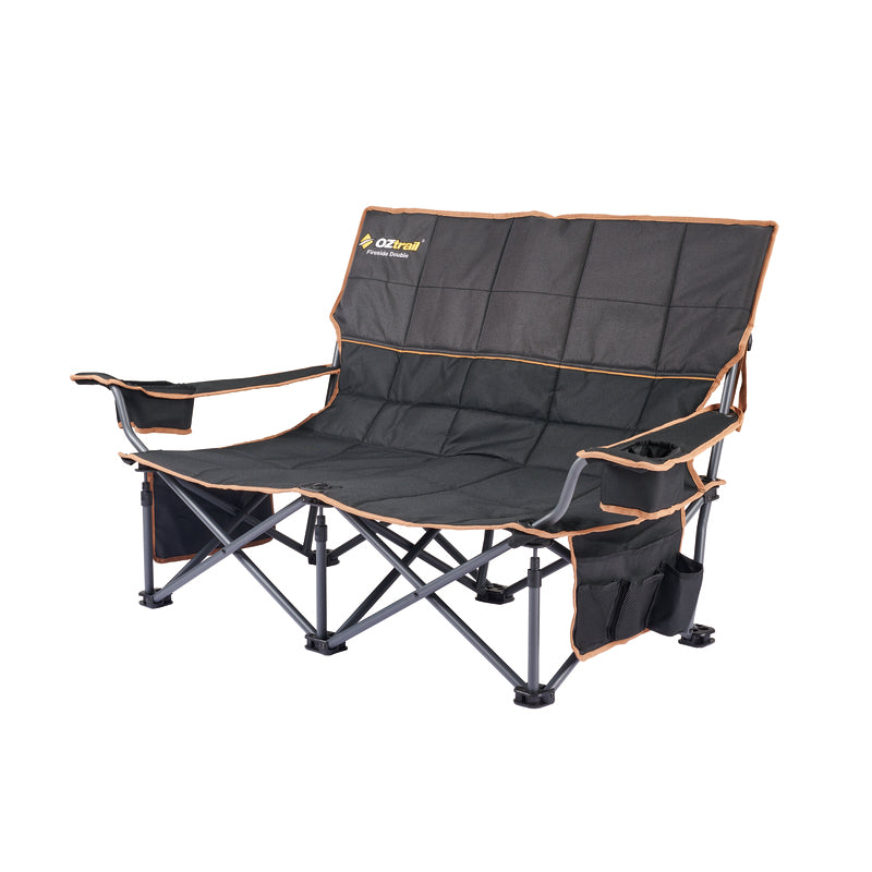 OZTRAIL FIRESIDE DOUBLE CHAIR