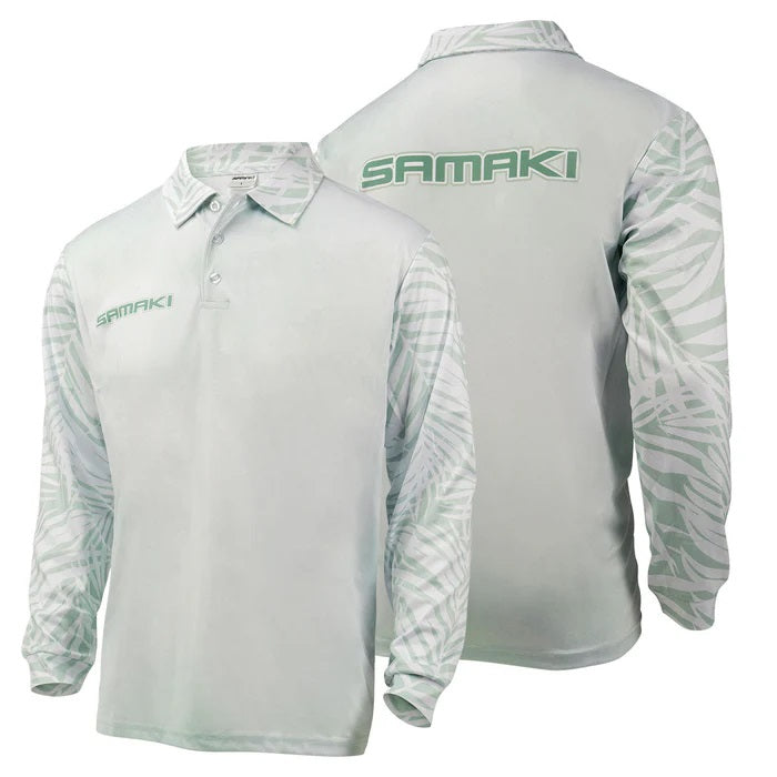 Samaki Havana Sage Adult Fishing Shirts