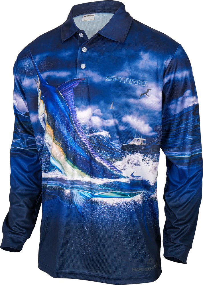 Samaki Grander Kids Fishing Shirts