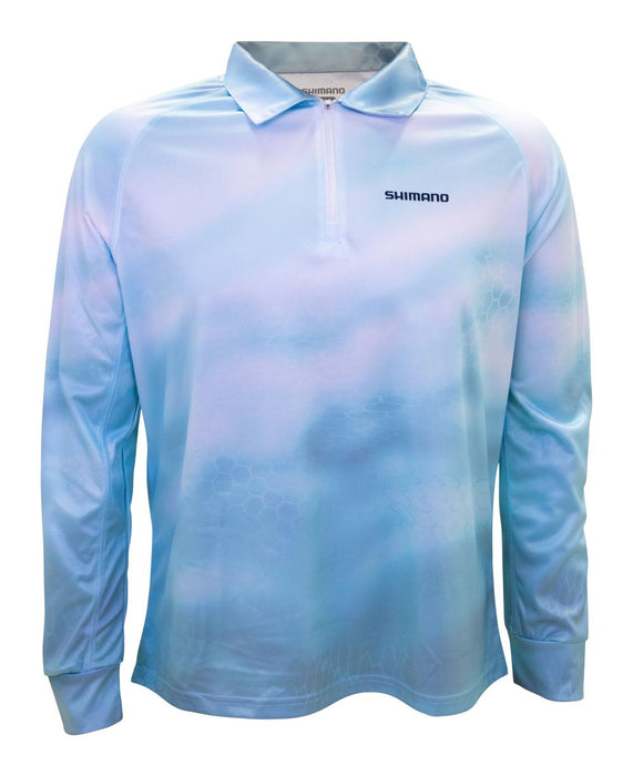 Shimano 24 Ladies Sublimated Fishing Shirts Teal