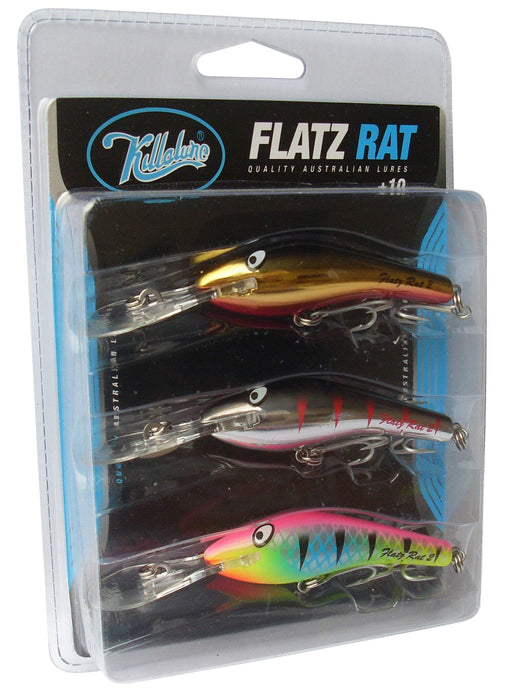 Killalure Flatz Ratz 3 Pack Lures